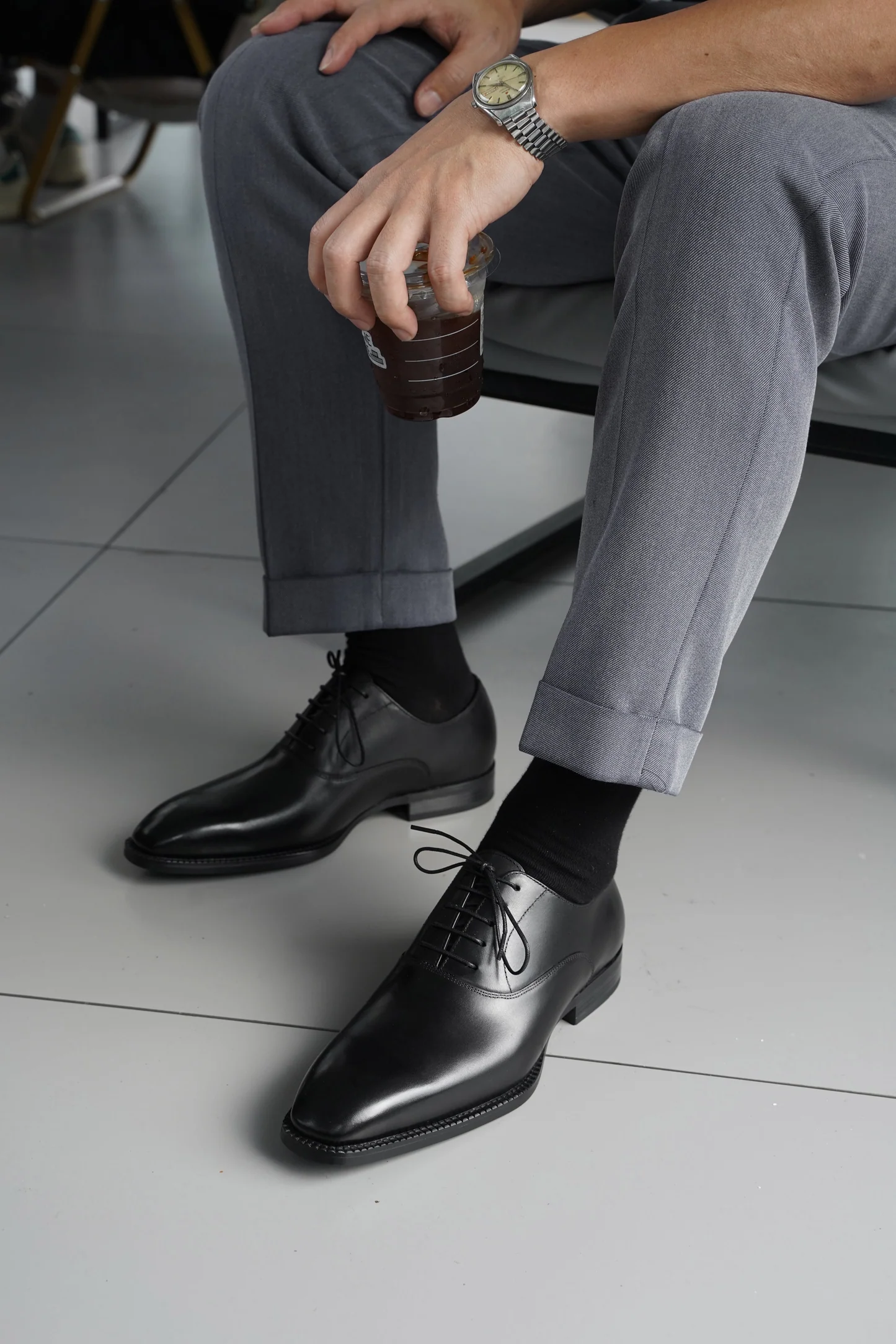 Oxford Cuir Noir